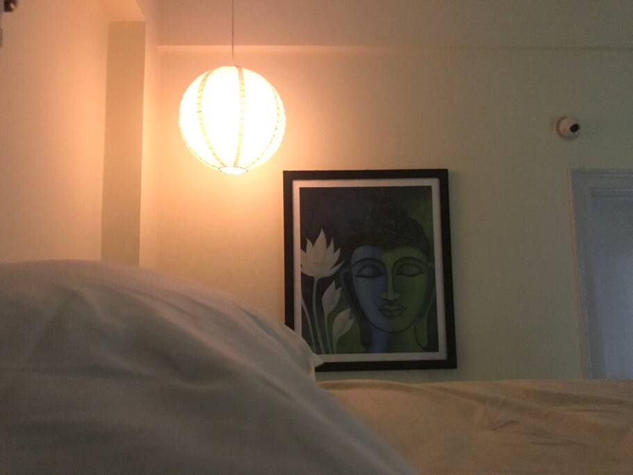A glimpse of the interior