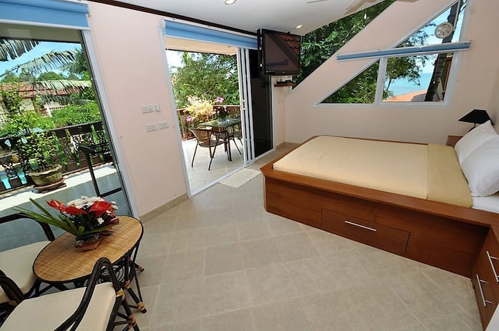 Dormitorio 1 en el piso superior.