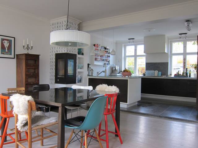 Vintage Copenhagen town house with garden