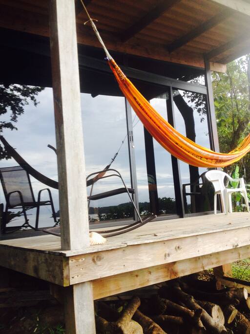 Ocean View cabin outside