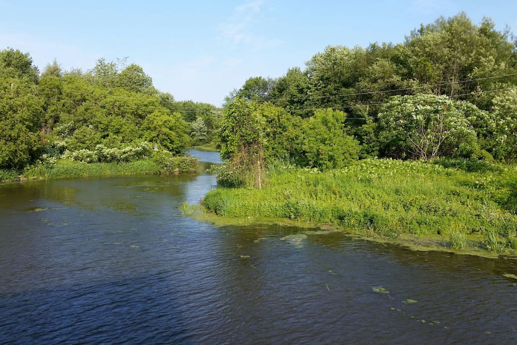 Creek great for kayaking