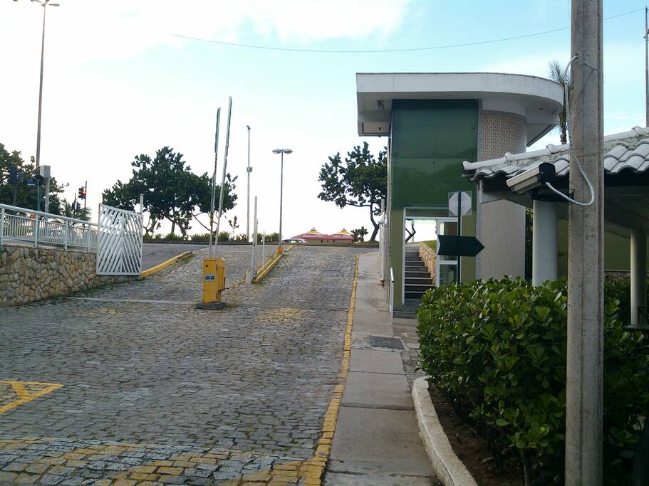 Entrada do condomínio