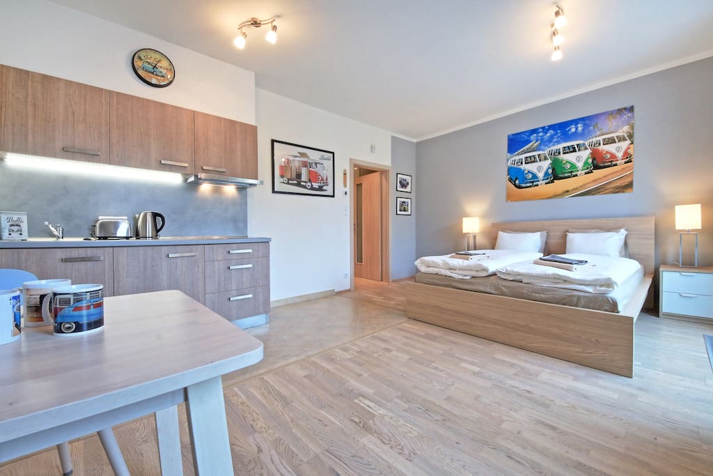 new studio for 2 persons
