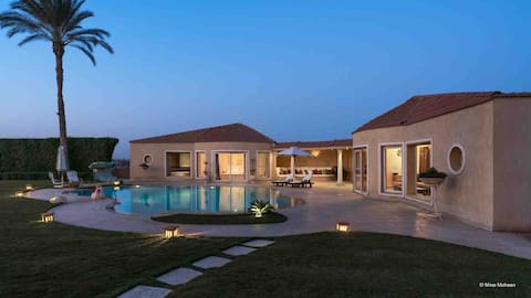 Chic 2Rooms Suite with private pool&large garden