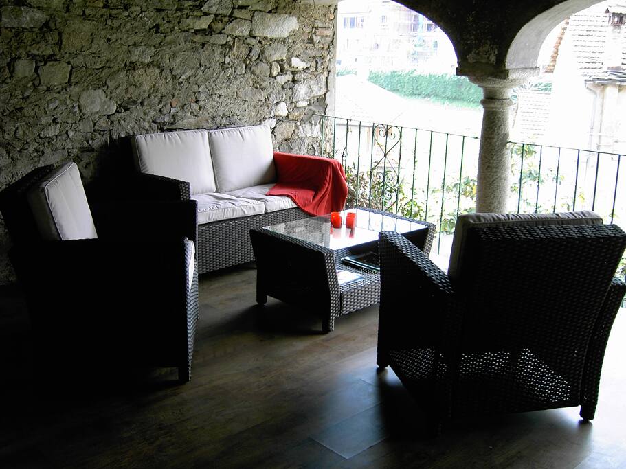 Casa Da Capo, ruhig gelegen mit viel Charme: Freisitz in der Loggia