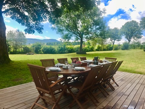 Characterful farm on the Mezenc plateau – BBQ, sauna