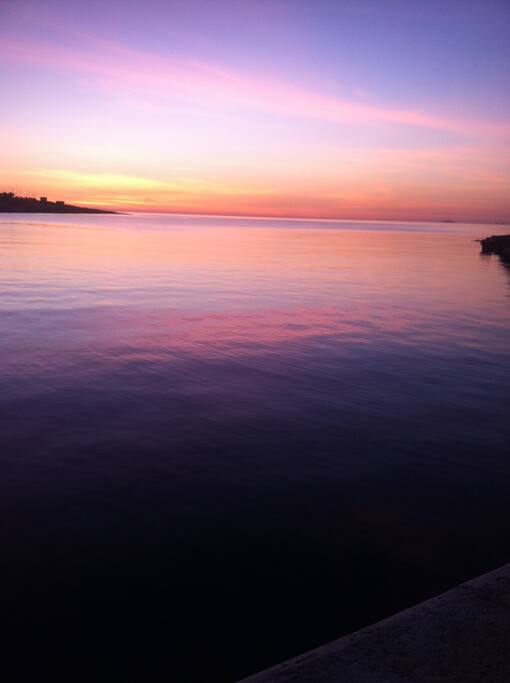 Sunset In Xlendi