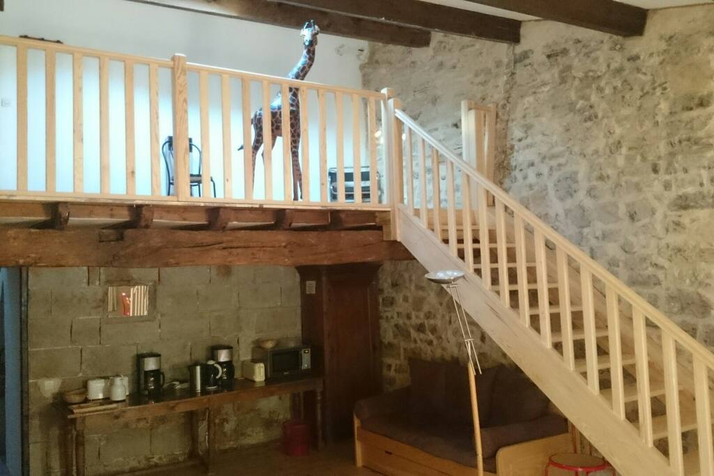 salon et mezzanine