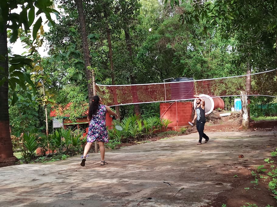 Singles Match in Progress