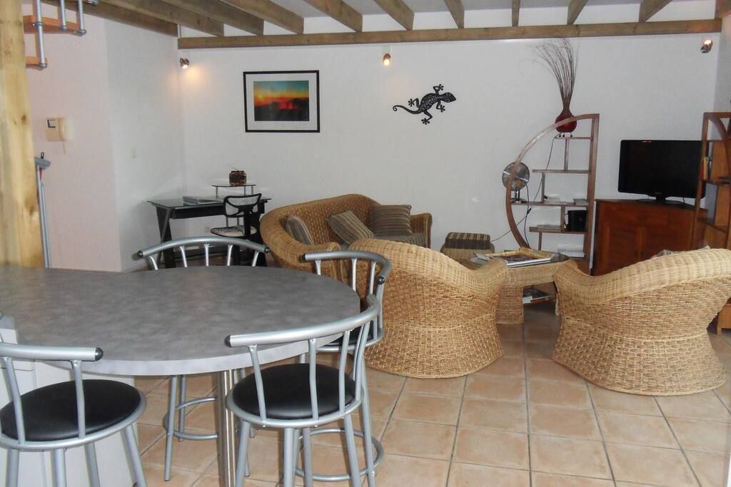 Coin salon et bureau