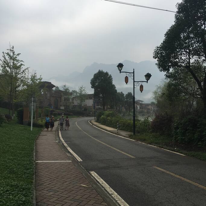别墅区入口