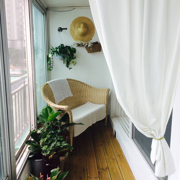 베란다 휴식 공간/Balcony tea time
