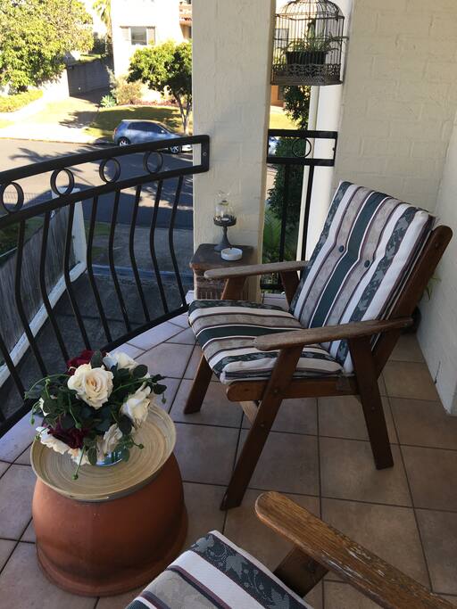 The balcony