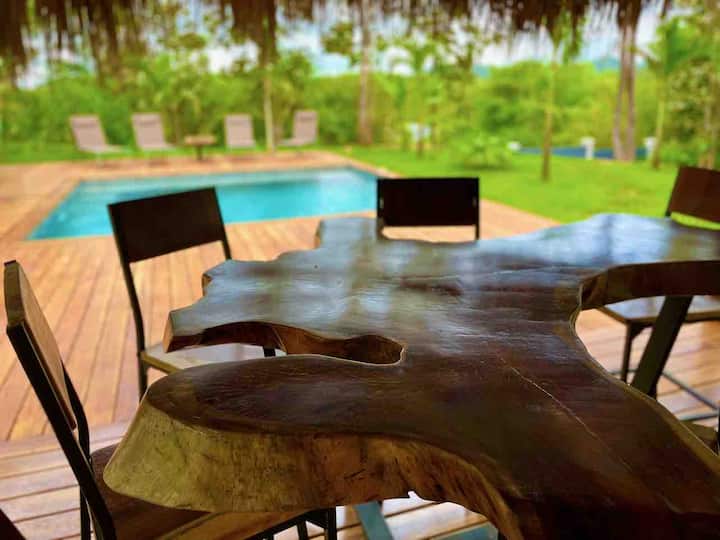 new villa with pool near tamarindo