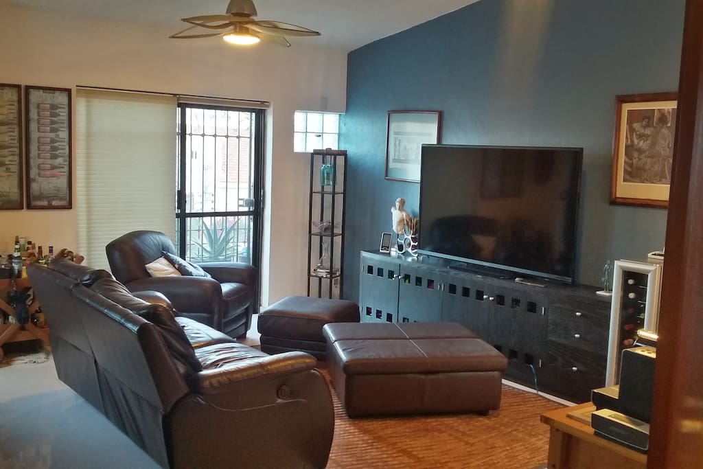 Cozy living room area...Watch a movie to relax???