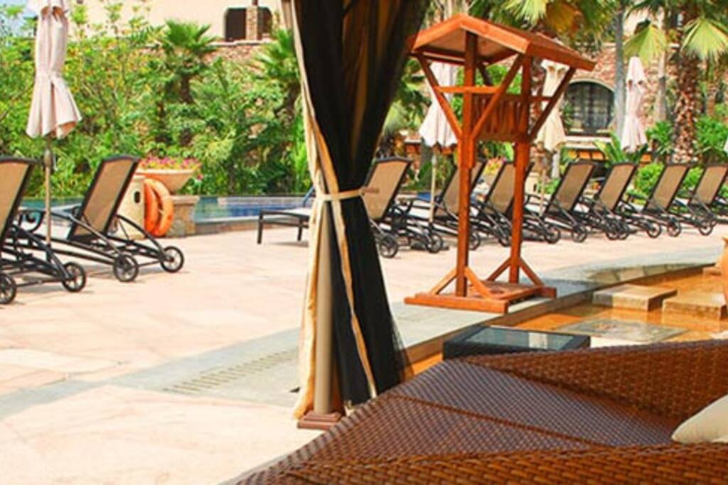 Luxury Apt with sharing hot spring