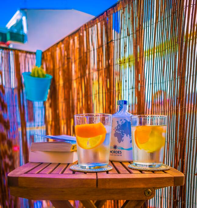 Enjoy a drink in the balcony and relax yourself.
