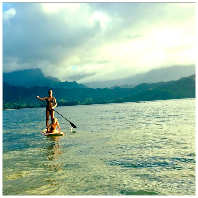 Stand up paddle during calm summer months.