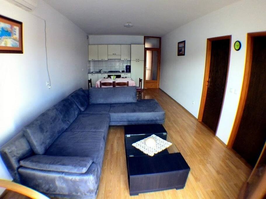 Living room, Surface: 8 m²