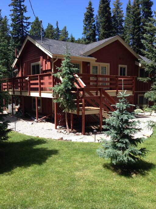 House in the summer
