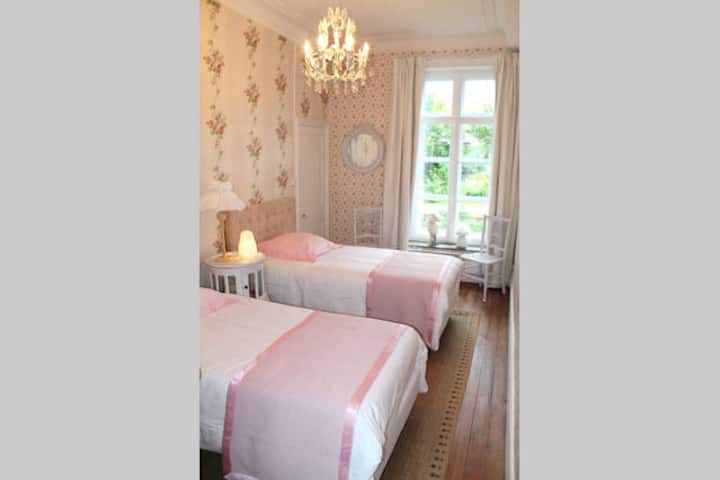 Chambre rose