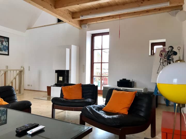 Loft Mit Terrasse Und Balkon In Altstadt - Ratisbonne