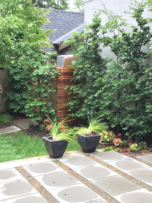 Garden entrance
