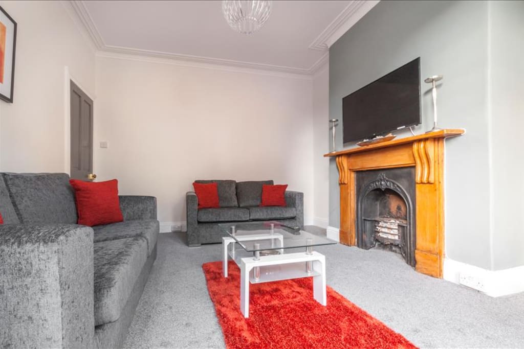 Lounge with sofa beds