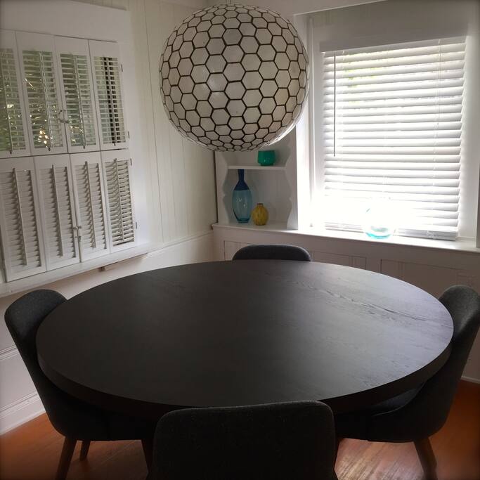 Dining area is on the main level