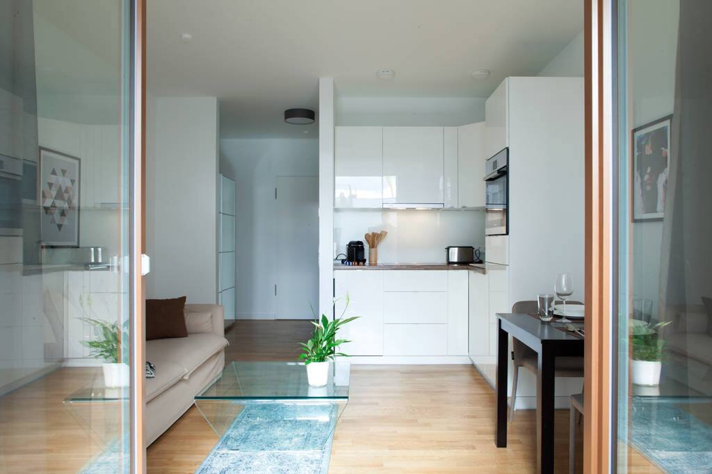 Great balcony with South West exposition