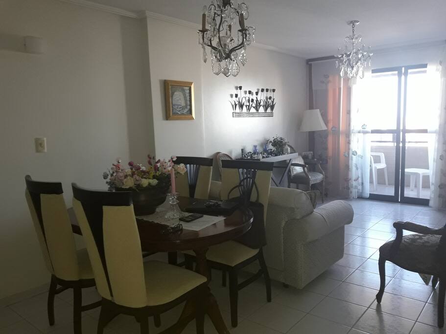 Sala com dois ambientes