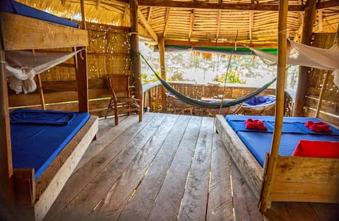 Koh Ta Kiev spacious Sea View Family Bungalow.
