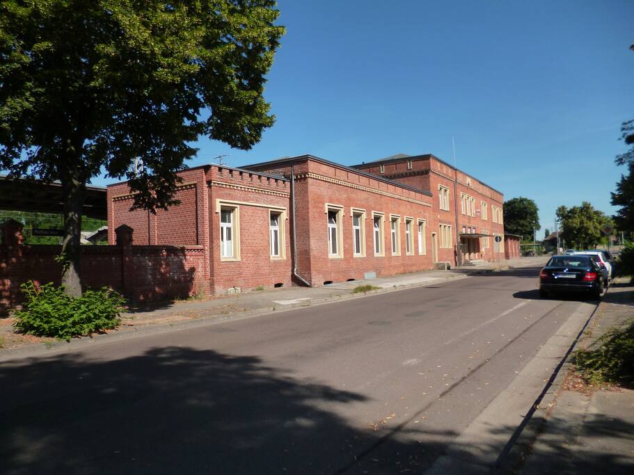 Auf den Spuren von Karl-Friedrich Schinkel: Bahnhof-1841