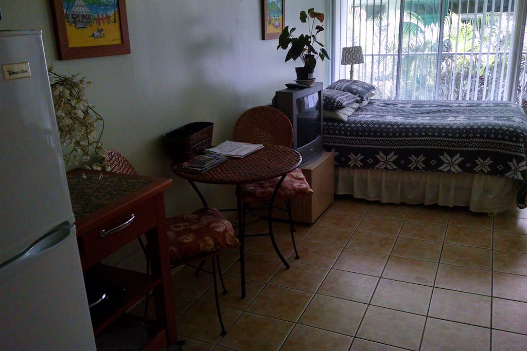 dining table and chairs