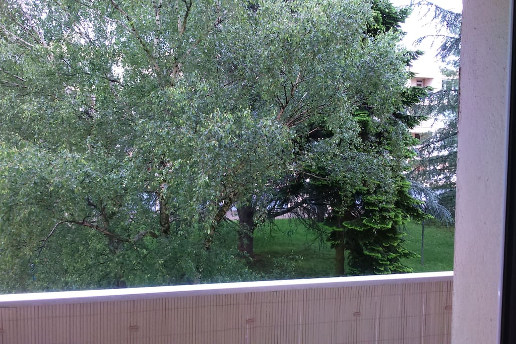 Vue du balcon