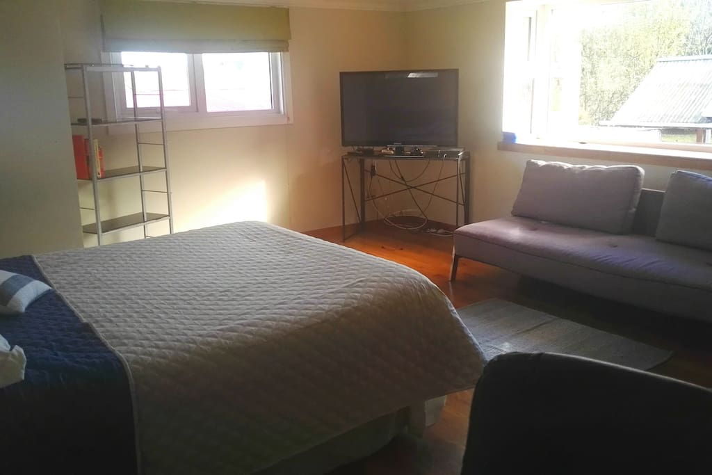 Sofa cama dos plazas y tv 48 smarttv