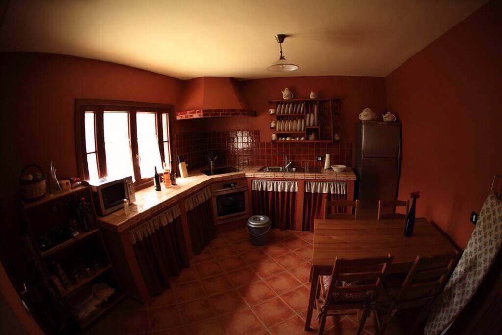 Cocina de la casa