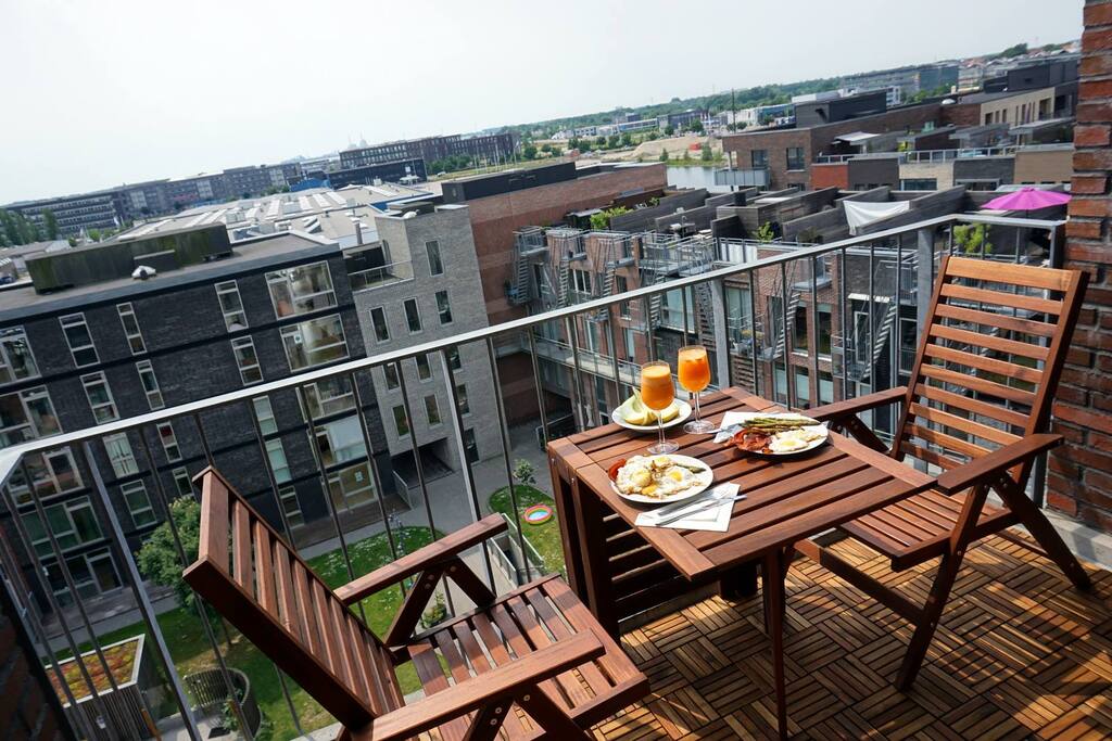 A balcony