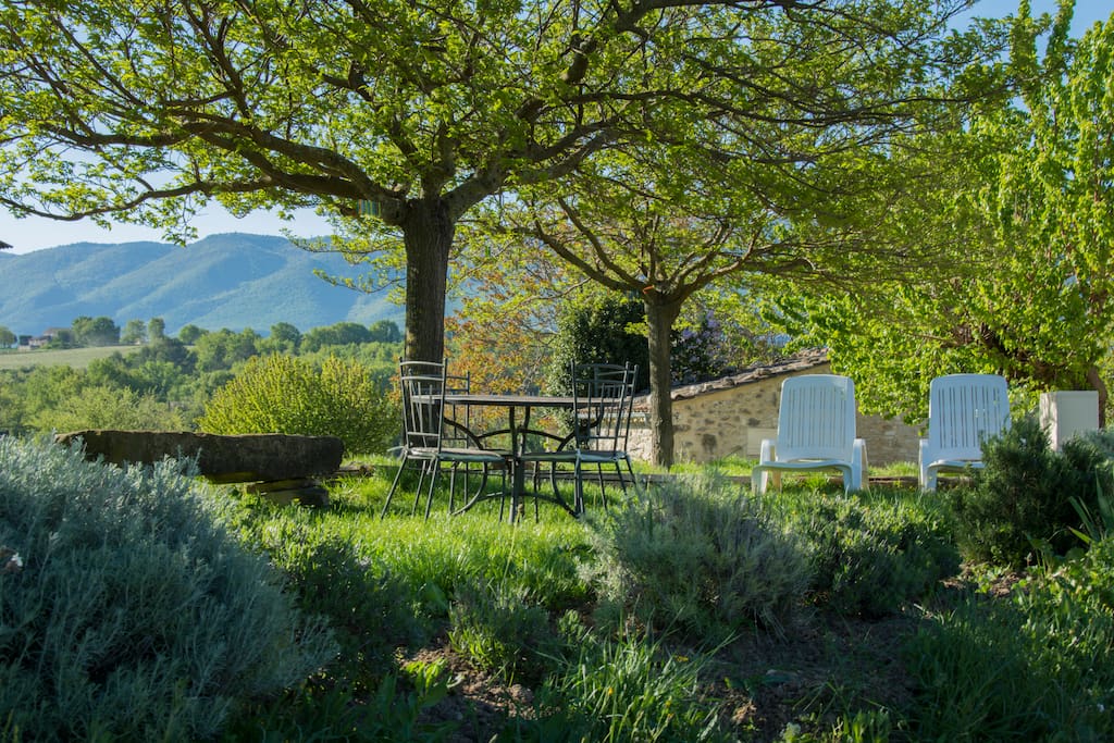 Le salon de jardin