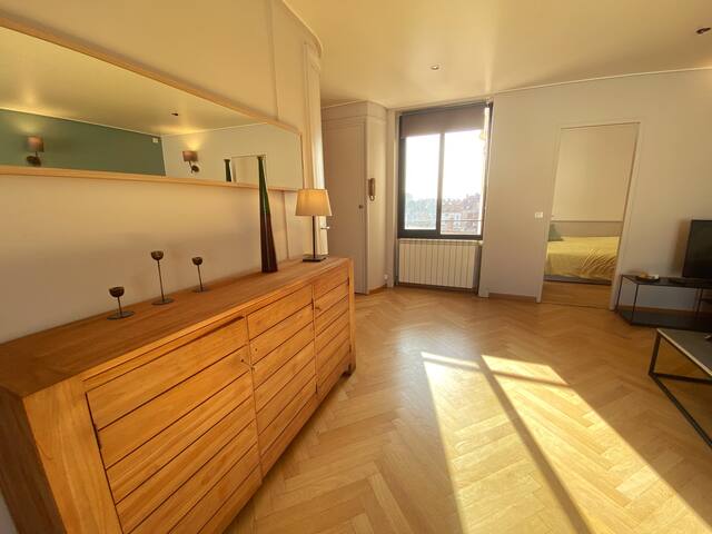 Terrasse&vue sur Lyon/Fourvière-2ch-Climatisé gallery image 5