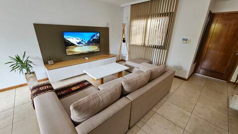 Full, spacious home, with garage and garden.
