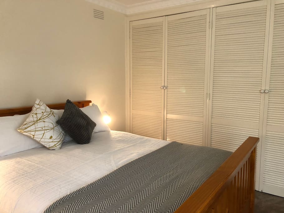 Enormous built in wardrobes