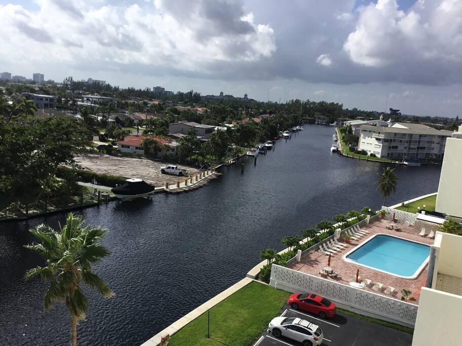 View from the balcony