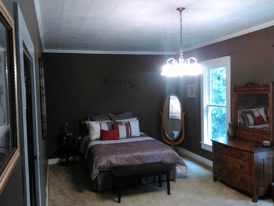 Sleep in late with some smooth, three hundred count sheets. Electric blankets available if needed. We promote cozy.
