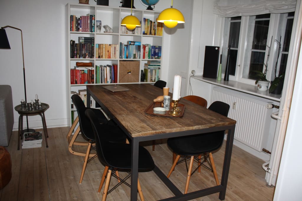 Large dining table