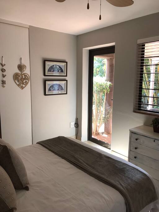 Bedroom view to patio