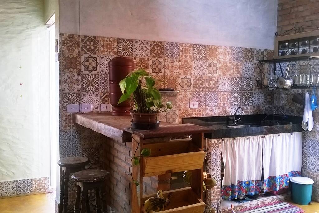 Cozinha tipo americana