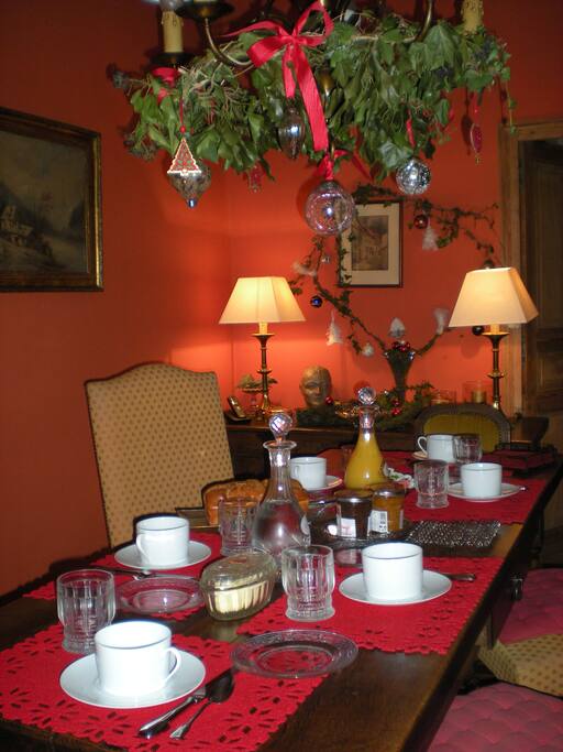 salle de petit déjeuner