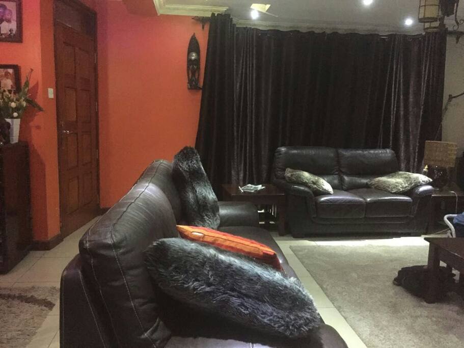 Well furnished living room