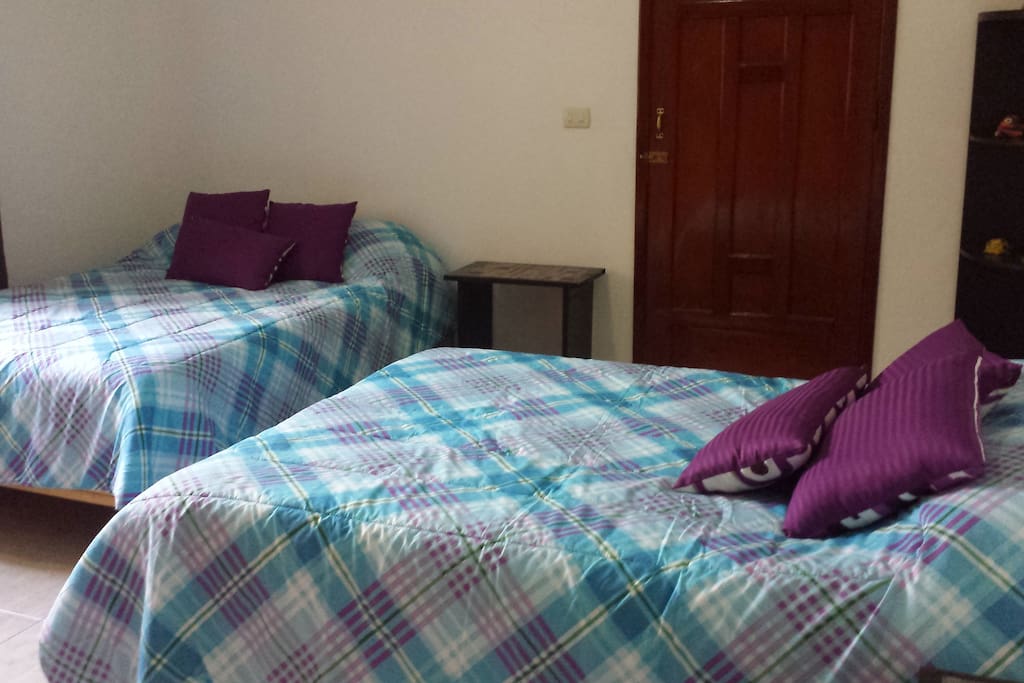 Upstairs double room